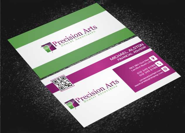 Business Card Design by AwsomeD for Precision Arts Dental Associates | Design #3700552