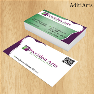 Design de Carte de Visite par AditiArts pour Precision Arts Dental Associates | Design #3732561