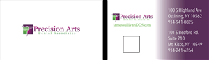 Business Card Design by Perrygraphics for Precision Arts Dental Associates | Design: #3742332