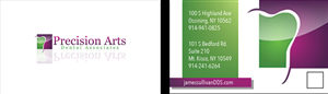 Business Card Design by Perrygraphics for Precision Arts Dental Associates | Design: #3742333