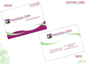 Design de Carte de Visite par abhijeet nayer pour Precision Arts Dental Associates | Design : #3728288