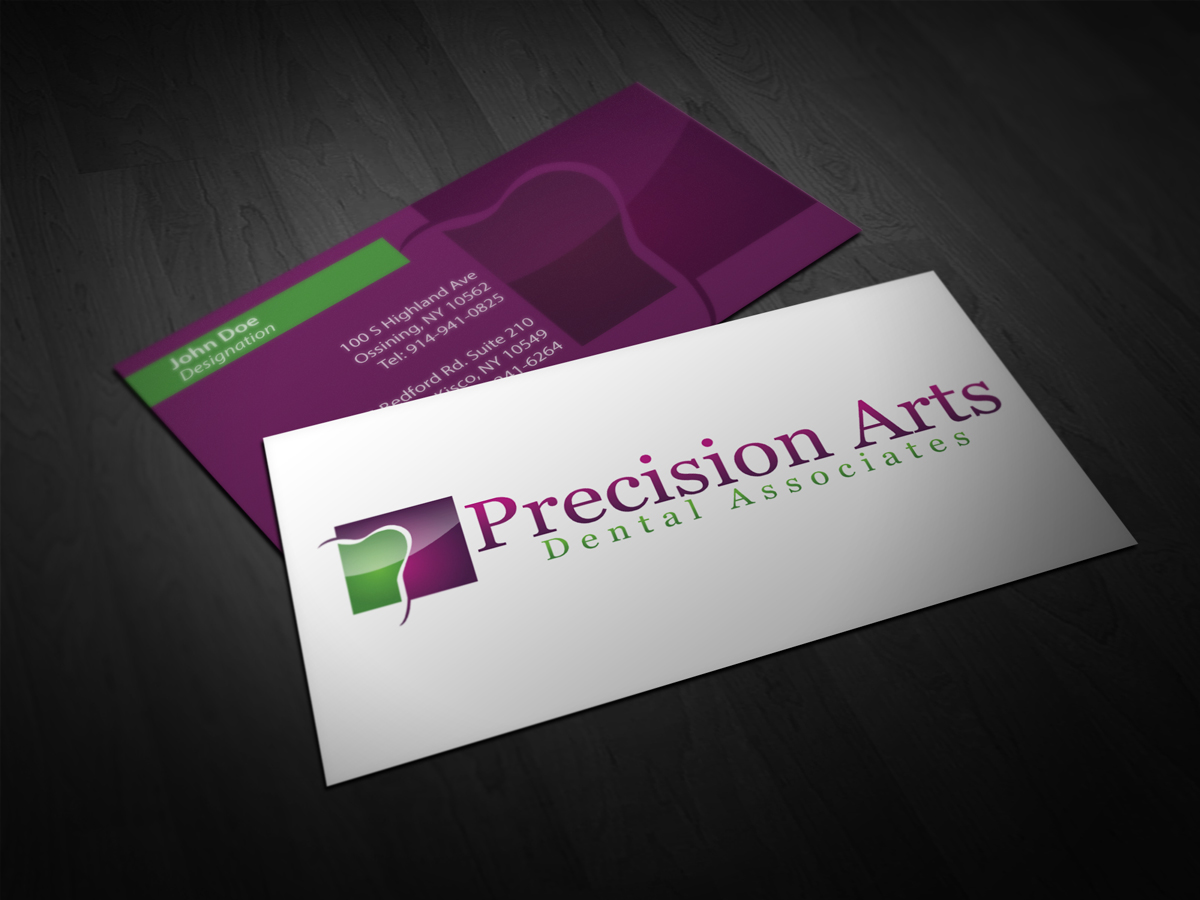 Design de Carte de Visite par Nimo_Designs pour Precision Arts Dental Associates | Design #3717779