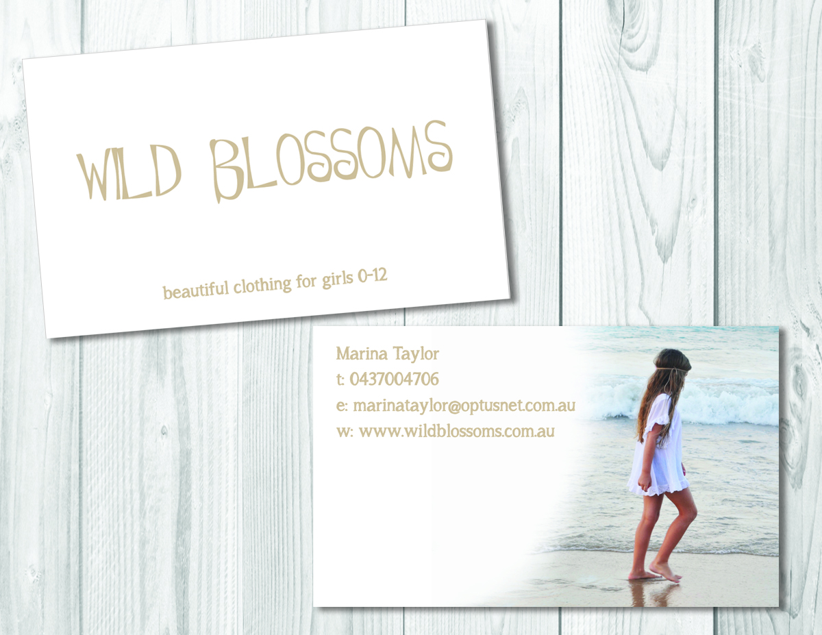 Business Card Design by Sam for Wild Blossoms | Design #3684644
