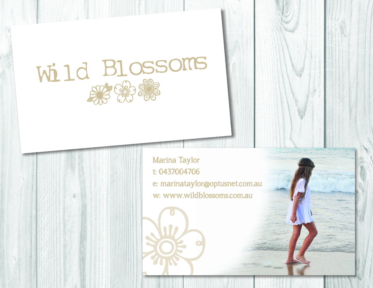 Business Card Design by Sam for Wild Blossoms | Design #3684683