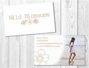 Business Card Design by Sam for Wild Blossoms | Design: #3684683