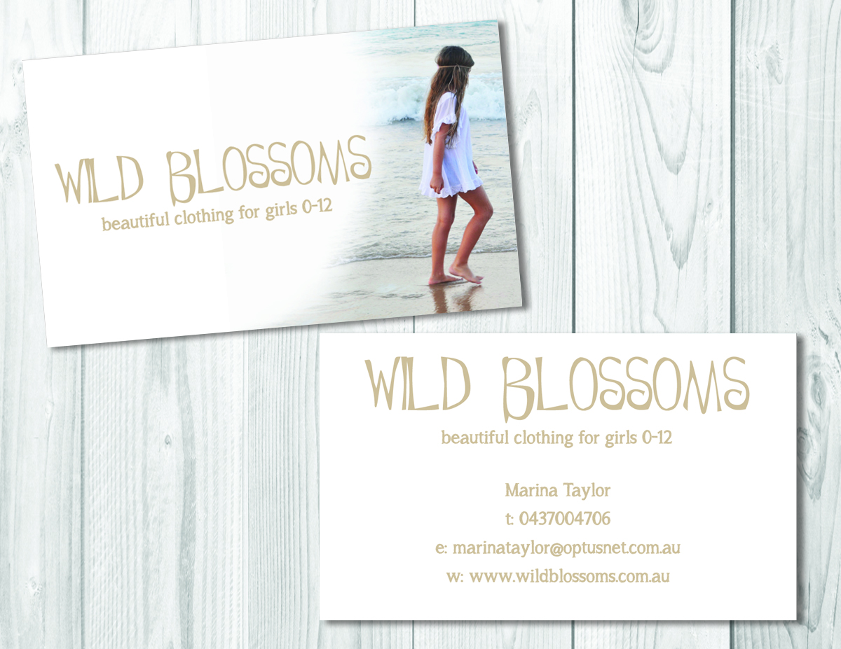 Business Card Design by Sam for Wild Blossoms | Design: #3686510
