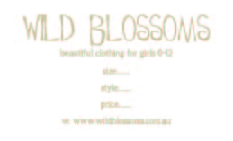 Business Card Design by Sam for Wild Blossoms | Design #3738656