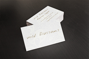 Business Card Design by Ron Mickey for Wild Blossoms | Design: #3681687