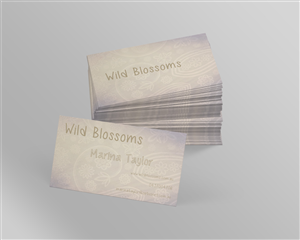 Business Card Design by Ron Mickey for Wild Blossoms | Design: #3681727