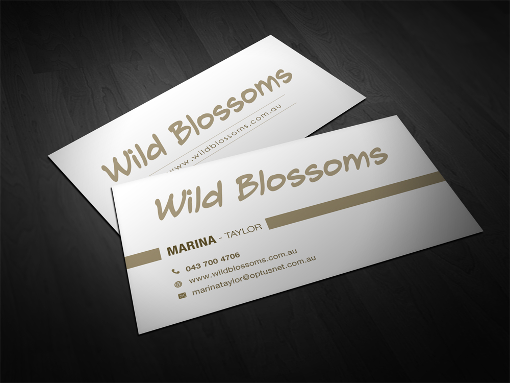 Business Card Design by FLEXIN for Wild Blossoms | Design #3687804