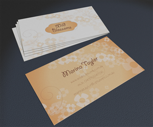 Business Card Design by Tamriko for Wild Blossoms | Design #3682217