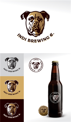 Indi Brewing Co. | Logo Design by hellodesign