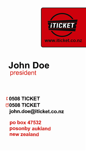 Business Card Design by sfitzsim for this project | Design: #3684845