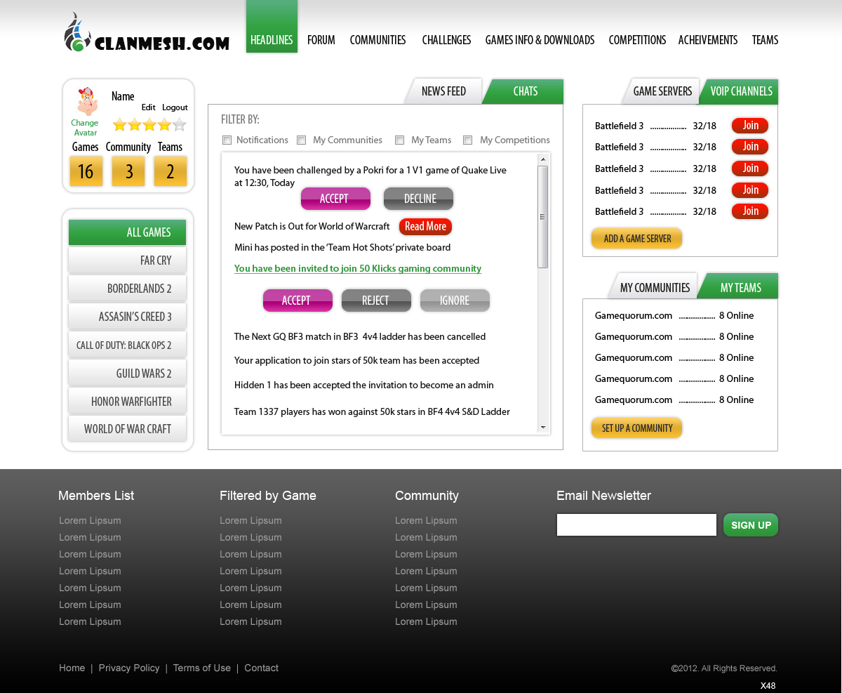 Web Design by pb for Sporting Nation Ltd | Design #971735
