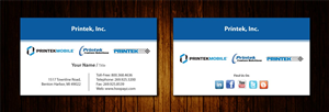 Diseño de Tarjeta de Presentación por Sbss para Printek, LLC | Diseño: #963114