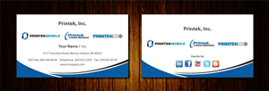 Diseño de Tarjeta de Presentación por Sbss para Printek, LLC | Diseño: #963118