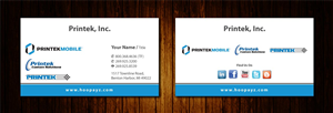 Diseño de Tarjeta de Presentación por Sbss para Printek, LLC | Diseño: #963119