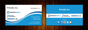 Diseño de Tarjeta de Presentación por Sbss para Printek, LLC | Diseño: #963123