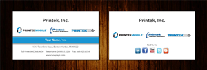 Diseño de Tarjeta de Presentación por Sbss para Printek, LLC | Diseño: #963124