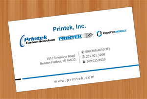 Diseño de Tarjeta de Presentación por Sbss para Printek, LLC | Diseño: #963140