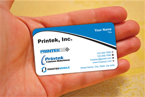 Diseño de Tarjeta de Presentación por Sbss para Printek, LLC | Diseño: #963150