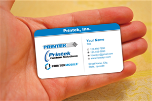 Diseño de Tarjeta de Presentación por Sbss para Printek, LLC | Diseño: #963156
