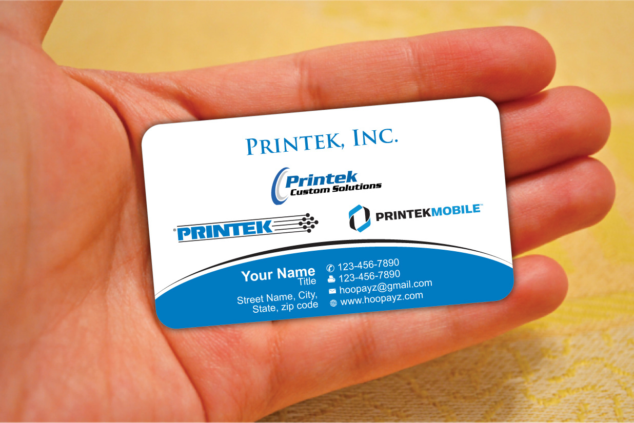 Diseño de Tarjeta de Presentación por Sbss para Printek, LLC | Diseño #963162