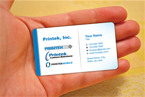 Diseño de Tarjeta de Presentación por Sbss para Printek, LLC | Diseño: #963165