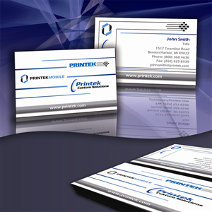 Design de Carte de Visite par wall-jamboree pour Printek, LLC | Design : #979767