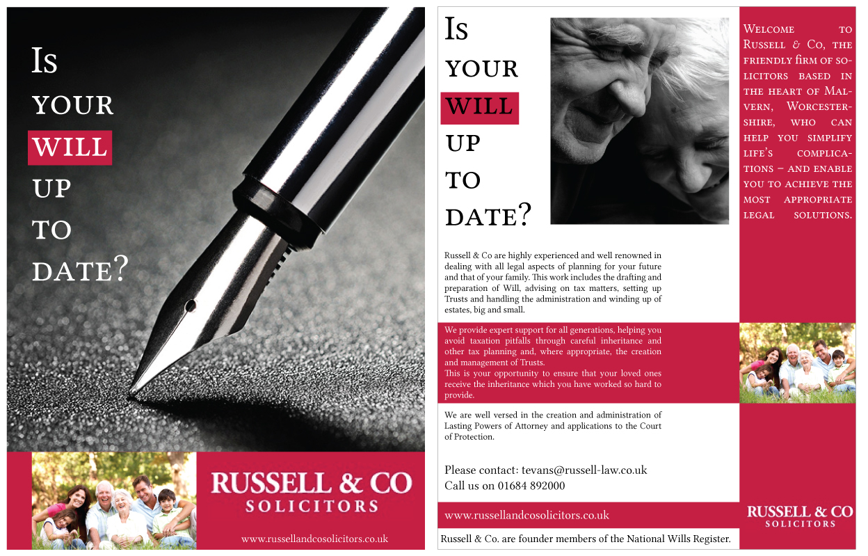Flyer Design by RedOne22 for Russell & Co | Design #3739795