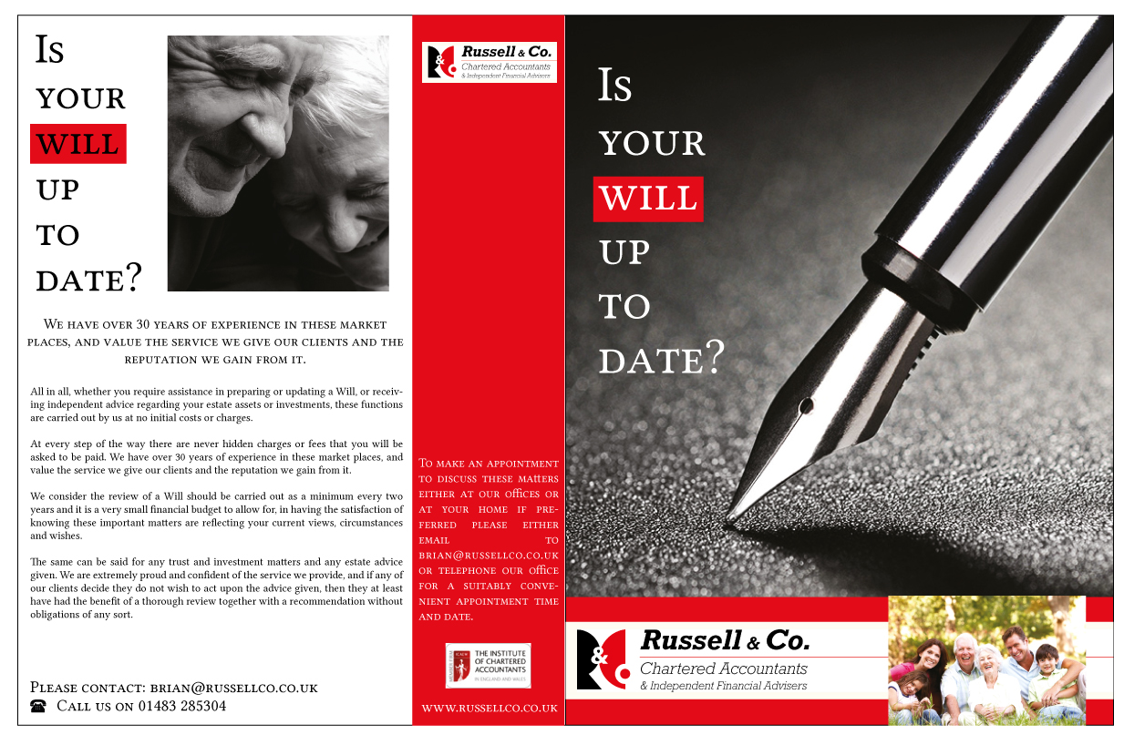Flyer Design by RedOne22 for Russell & Co | Design #3752274