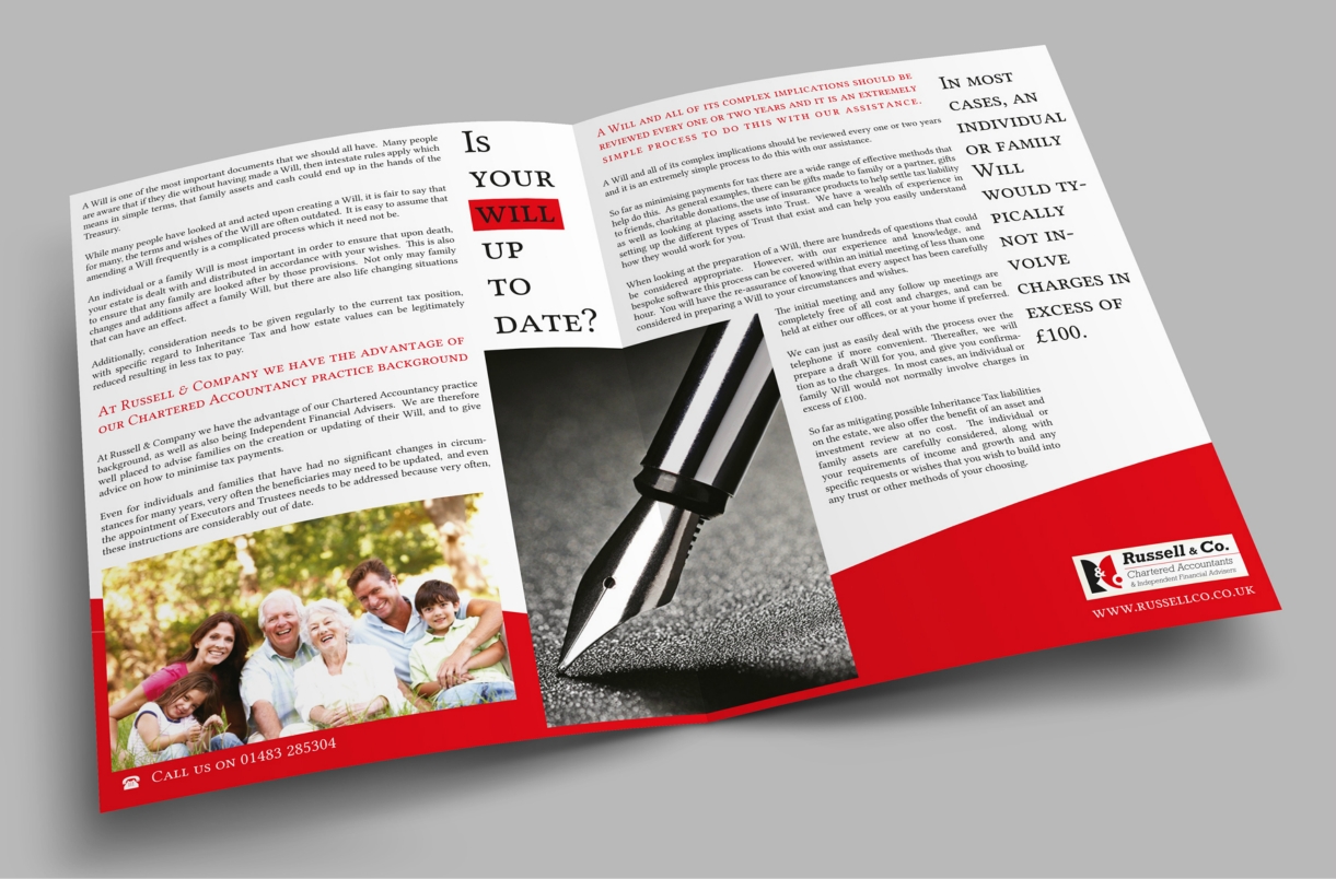 Flyer Design by RedOne22 for Russell & Co | Design: #3785633