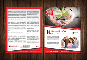 Flyer Design by meet007 for Russell & Co | Design: #3774048