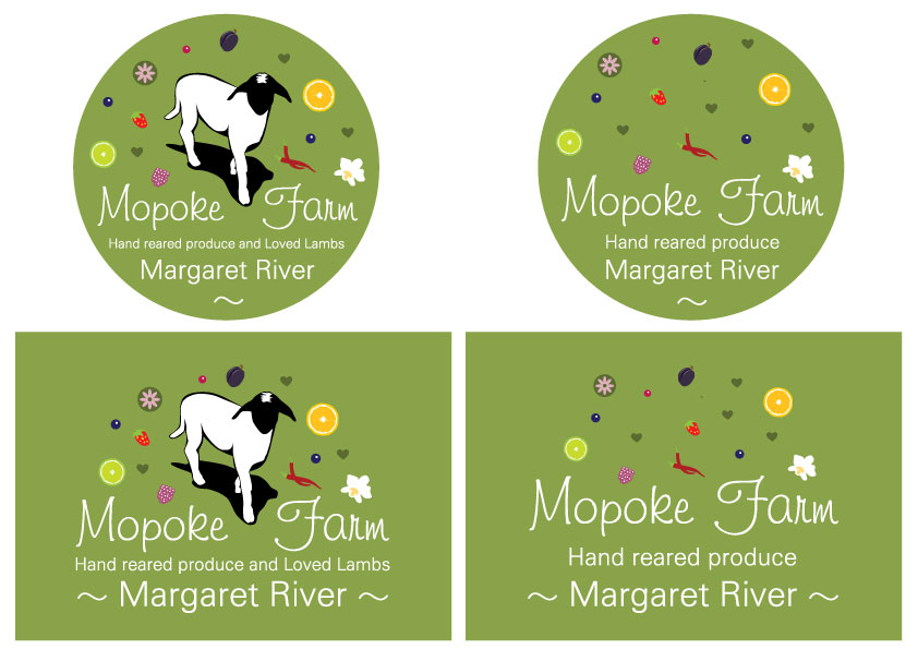 Logo Design by bc21 for Mopoke Hand Reared Produce Co | Design #4009459