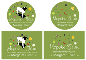 Logo Design by bc21 for Mopoke Hand Reared Produce Co | Design: #4009459