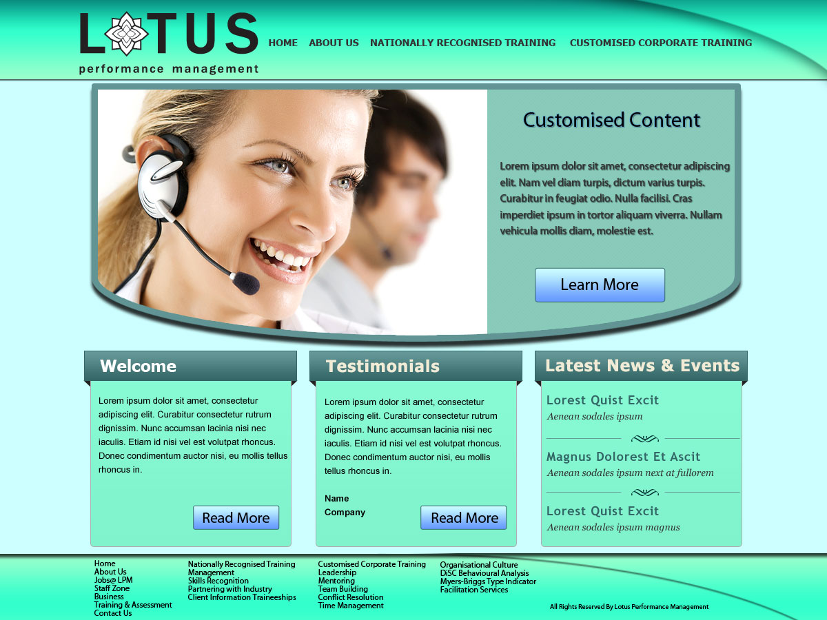 Web Design par witslab pour ce projet | Design #978277