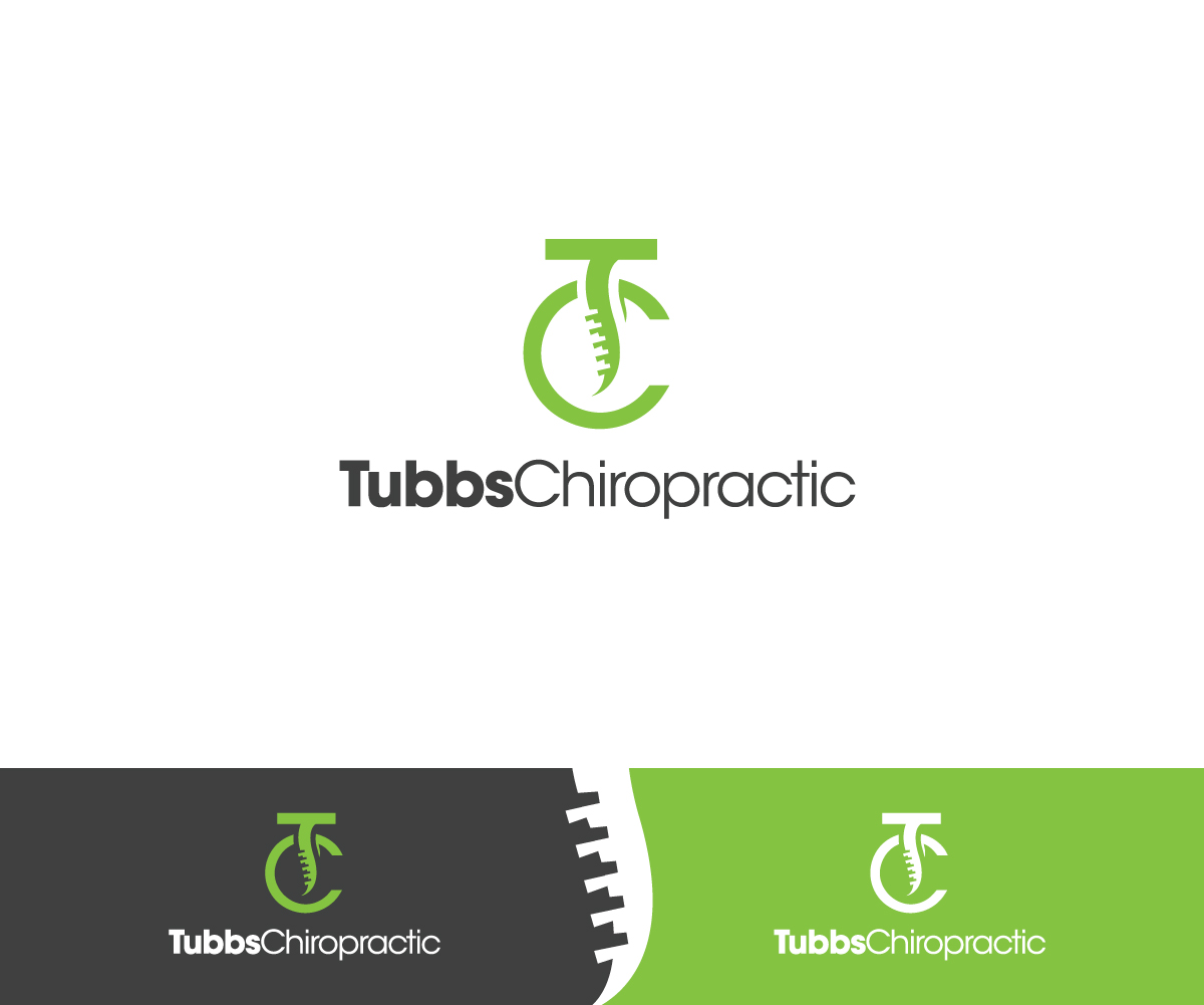 Logo Design by Zbr for Tubbs Chiropractic, P.A. | Design #3698570