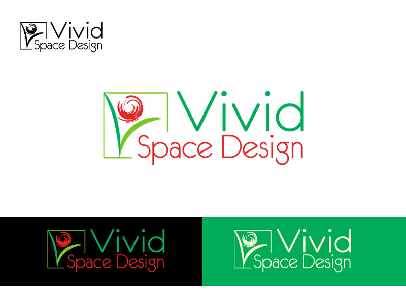 Logo Design by SlimSmille for Vivid Space Design | Design #1004493