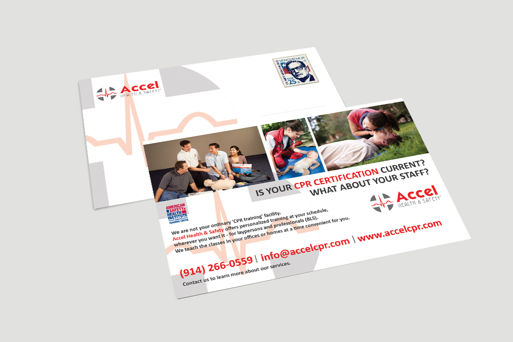 Diseño de Postal por Cyanide Design para Accel Advisors LLC | Diseño #3681516