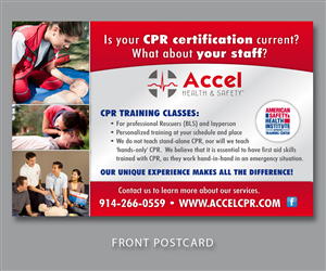 Design de Carte Postale par LTC design pour Accel Advisors LLC | Design : #3685406