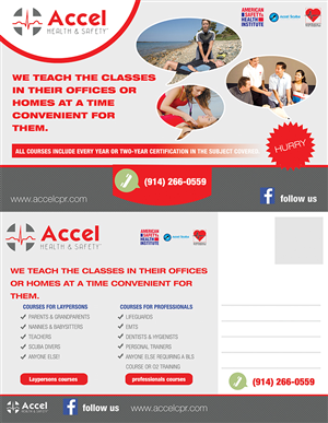 Design de Carte Postale par Bright Star pour Accel Advisors LLC | Design : #3683469