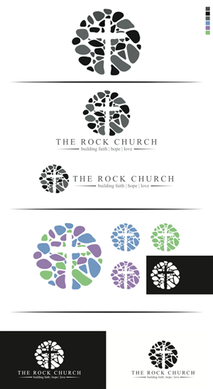 Logo Design by WestleyDesign for The Rock Church | Design #3695637