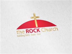 Logo Design by Gr-Design for The Rock Church | Design #3677136