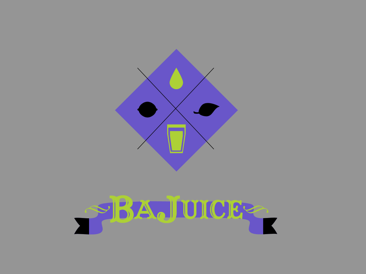 Logo Design by Tom 'Victorious' Wilkinson for Bajuice juice bar | Design #3839076