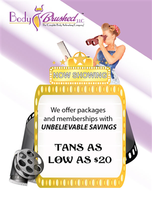 Design de Poster par lakendrajackson06 pour Body Brushed LLC | Design : #3745440