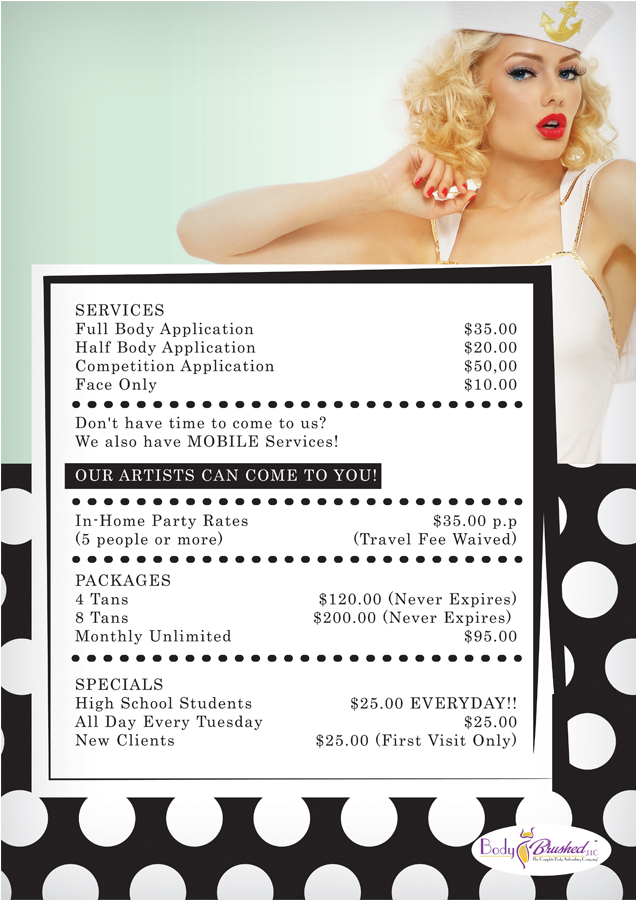 Design de Poster par Culine Naudé pour Body Brushed LLC | Design #3775233