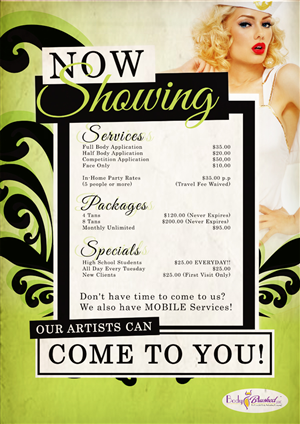 Poster Design by Culine Naudé for Body Brushed LLC | Design: #3798950