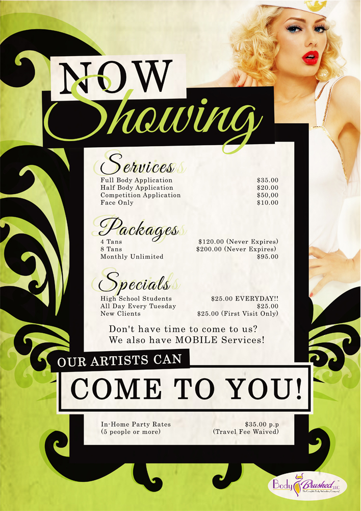 Design de Poster par Culine Naudé pour Body Brushed LLC | Design #3810614