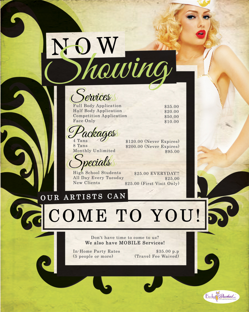 Poster Design by Culine Naudé for Body Brushed LLC | Design #3819709