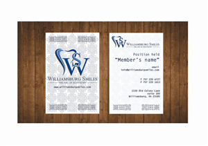 Dental Business Card | Diseño de Tarjeta de Presentación por Sophie DL